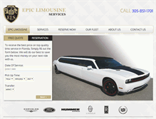 Tablet Screenshot of epiclimoservices.com